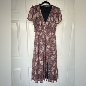 Paige x Morris & Co Floral V-Neck Maxi Dress